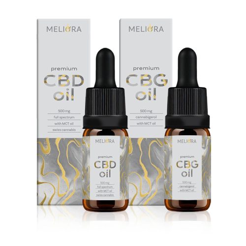 Meliora CBD + CBG csomag | 1000 mg | 20 ml
