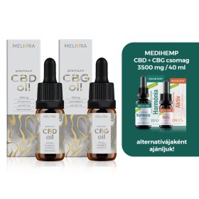 Meliora CBD + CBG csomag | 5000 mg | 20 ml
