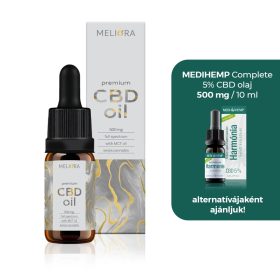 Meliora Teljes Spektrumú 5% CBD olaj | 500 mg | 10 ml