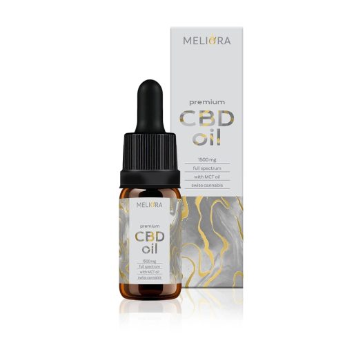 Meliora Teljes Spektrumú 15% CBD olaj | 1500 mg | 10 ml