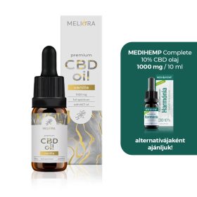   Meliora Teljes Spektrumú 10% CBD olaj | vanília | 1000 mg | 10 ml