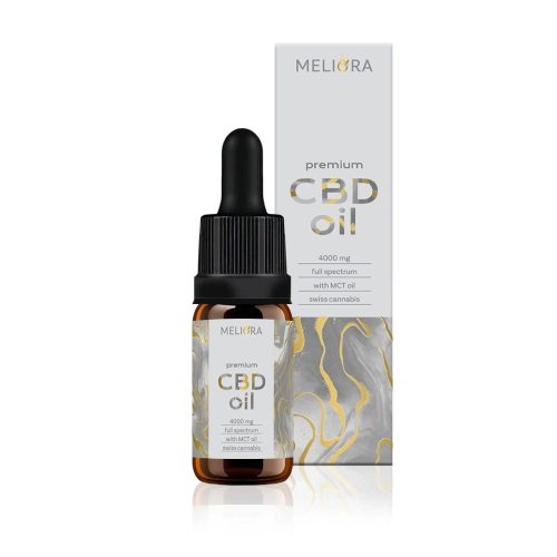 Meliora Teljes Spektrumú 40% CBD olaj | 4000 mg | 10 ml