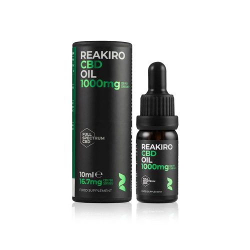 Reakiro Teljes Spektrumú 10% CBD olaj | 1000 mg | 10 ml