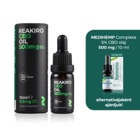 Reakiro Teljes Spektrumú 5% CBD olaj | 500 mg | 10 ml