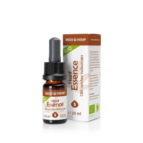 MEDIHEMP Essence 5% CBG olaj | 500 mg / 10 ml
