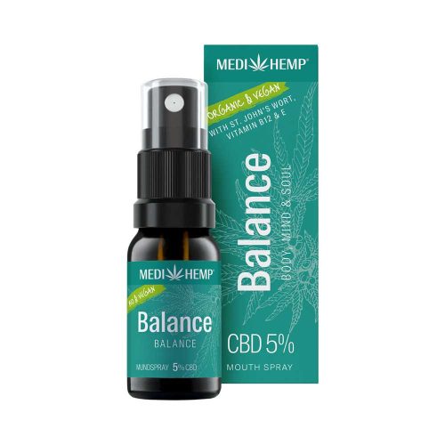 MEDIHEMP Balance 5% CBD szájspray | 500 mg / 10 ml