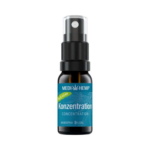 MEDIHEMP Concentration 5% CBG szájspray | 500 mg / 10 ml