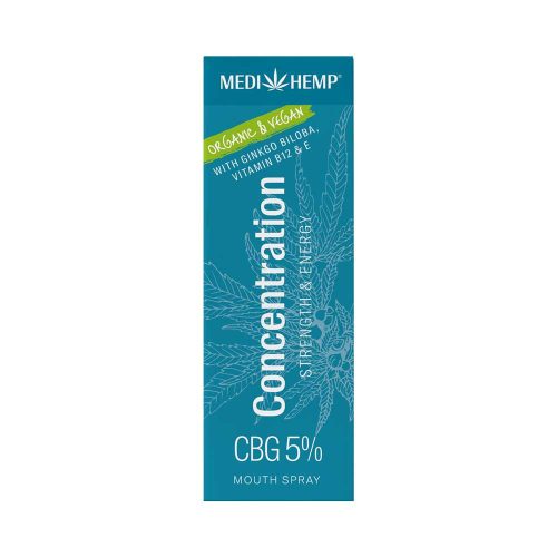 MEDIHEMP Concentration 5% CBG szájspray | 500 mg / 10 ml