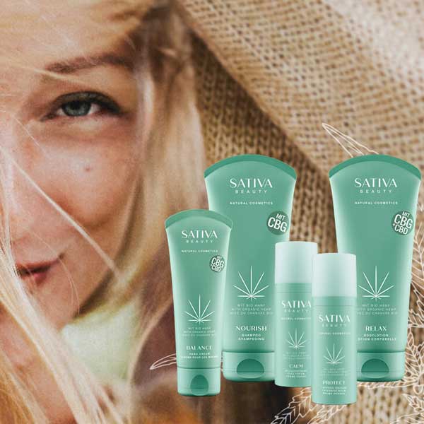 SATIVA BEAUTY - Bőrápolás CBG-vel és CBD-vel